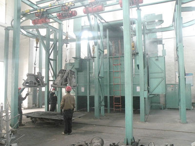 Shot blasting machine